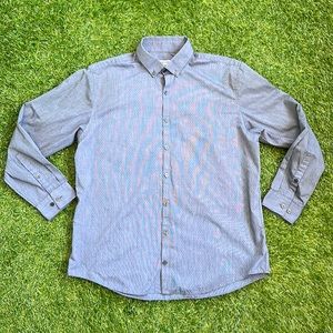 Kenneth Cole Reaction Slim-fit Wrinkle Free Dress Shirt